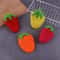 Strawberry Pattern Thickened Kitchen Washcloths Durable Soft Napkins 0