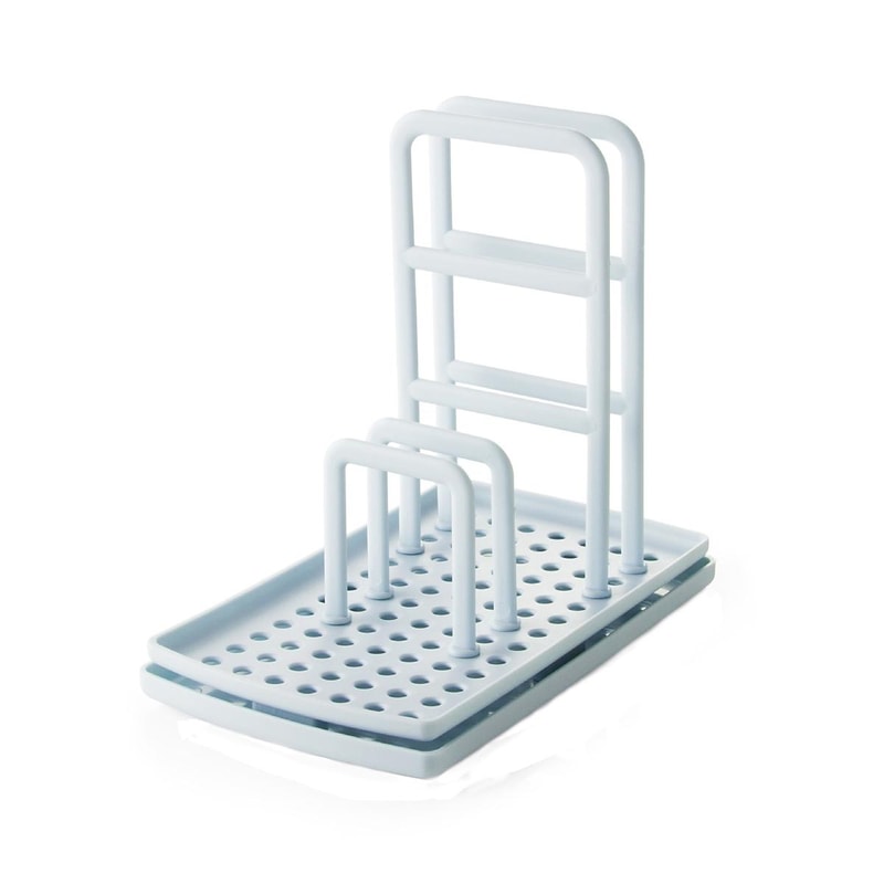 Kitchen Sponge Dishcloth Storage Rack Double Layer Drain Organizer 6