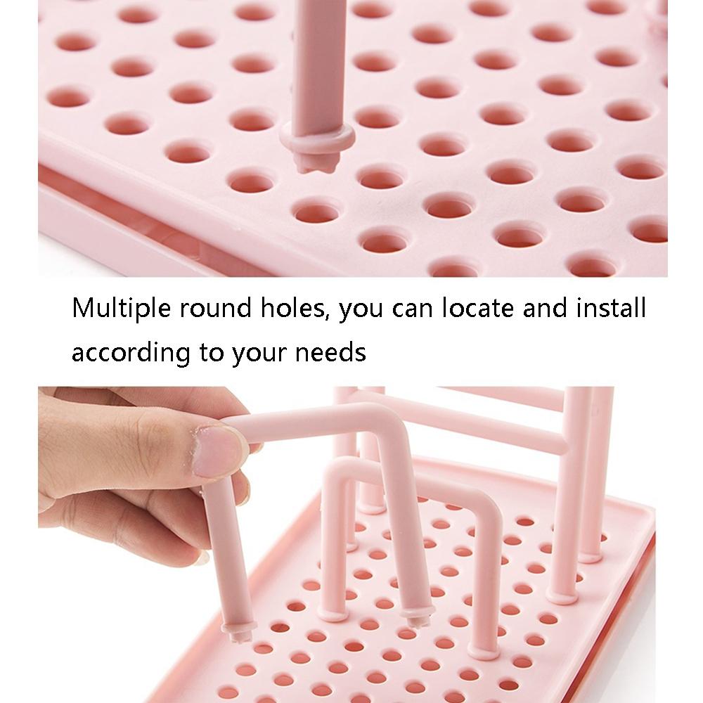 Kitchen Sponge Dishcloth Storage Rack Double Layer Drain Organizer 2