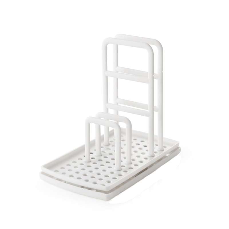 Kitchen Sponge Dishcloth Storage Rack Double Layer Drain Organizer 7