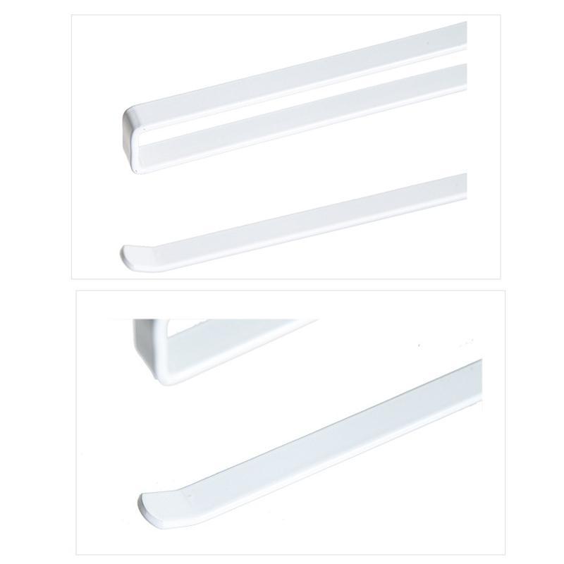 Stainless Steel Paper Towel Rack & Kitchen Roll Holder Space-Saving Organizer