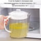 Kitchen Grease Trap Soup Kettle with Strainer & Oil Separator