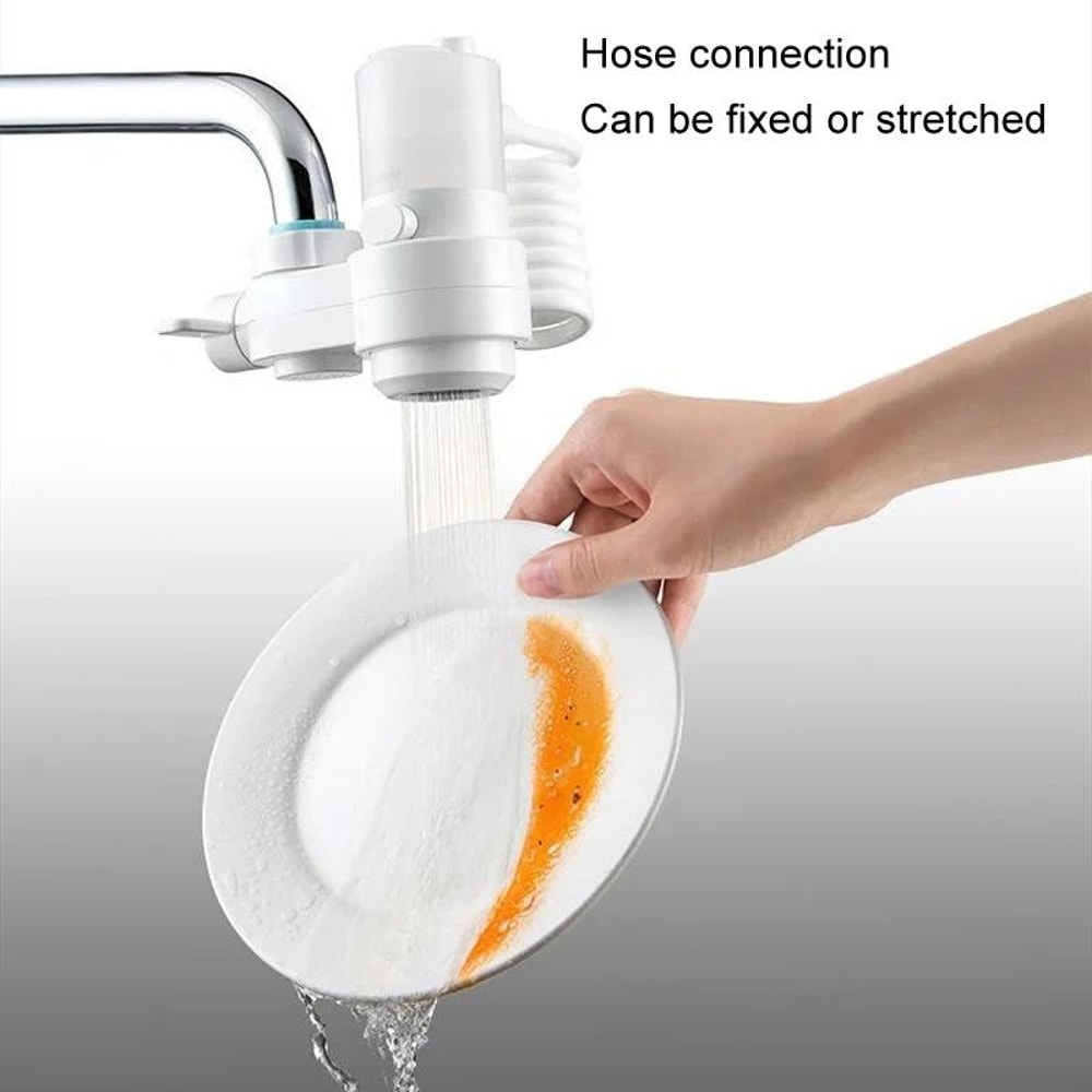 Kitchen Foam Water Faucet Extender with Splash-Free Pumping
