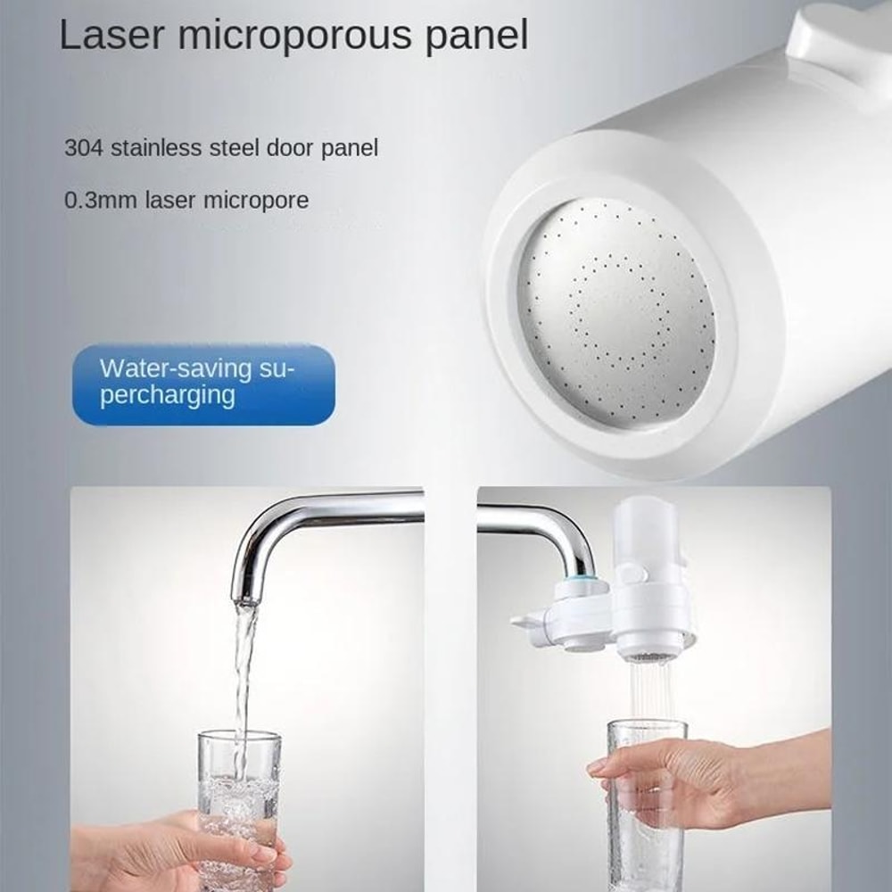 Kitchen Foam Water Faucet Extender with Splash-Free Pumping