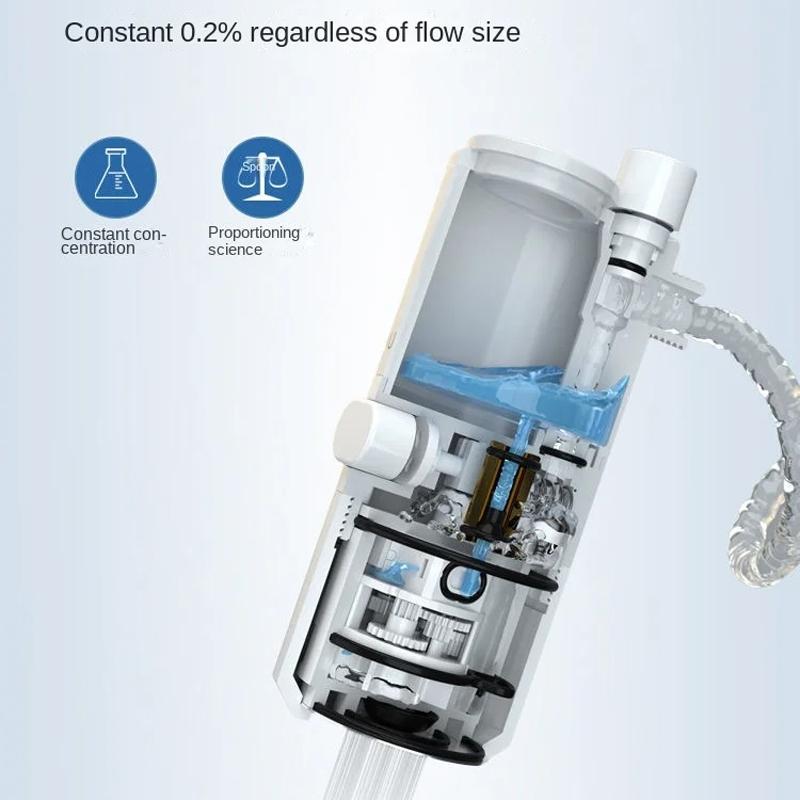 Kitchen Foam Water Faucet Extender with Splash-Free Pumping