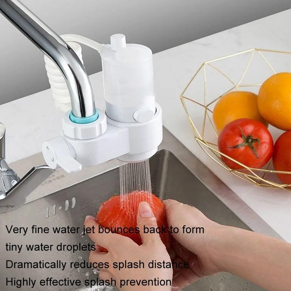Kitchen Foam Water Faucet Extender with Splash-Free Pumping