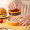 Premium Burger Press Kit Round Meat Patty Maker For Home Kitchen 1