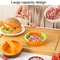 Premium Burger Press Kit Round Meat Patty Maker For Home Kitchen 4