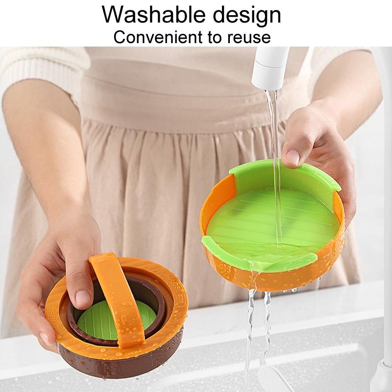Premium Burger Press Kit Round Meat Patty Maker For Home Kitchen 6