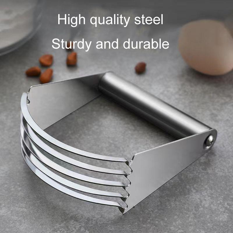 Premium Stainless Steel Dough Cutter Pastry Blender Blade Kitchen Baking Tool 2