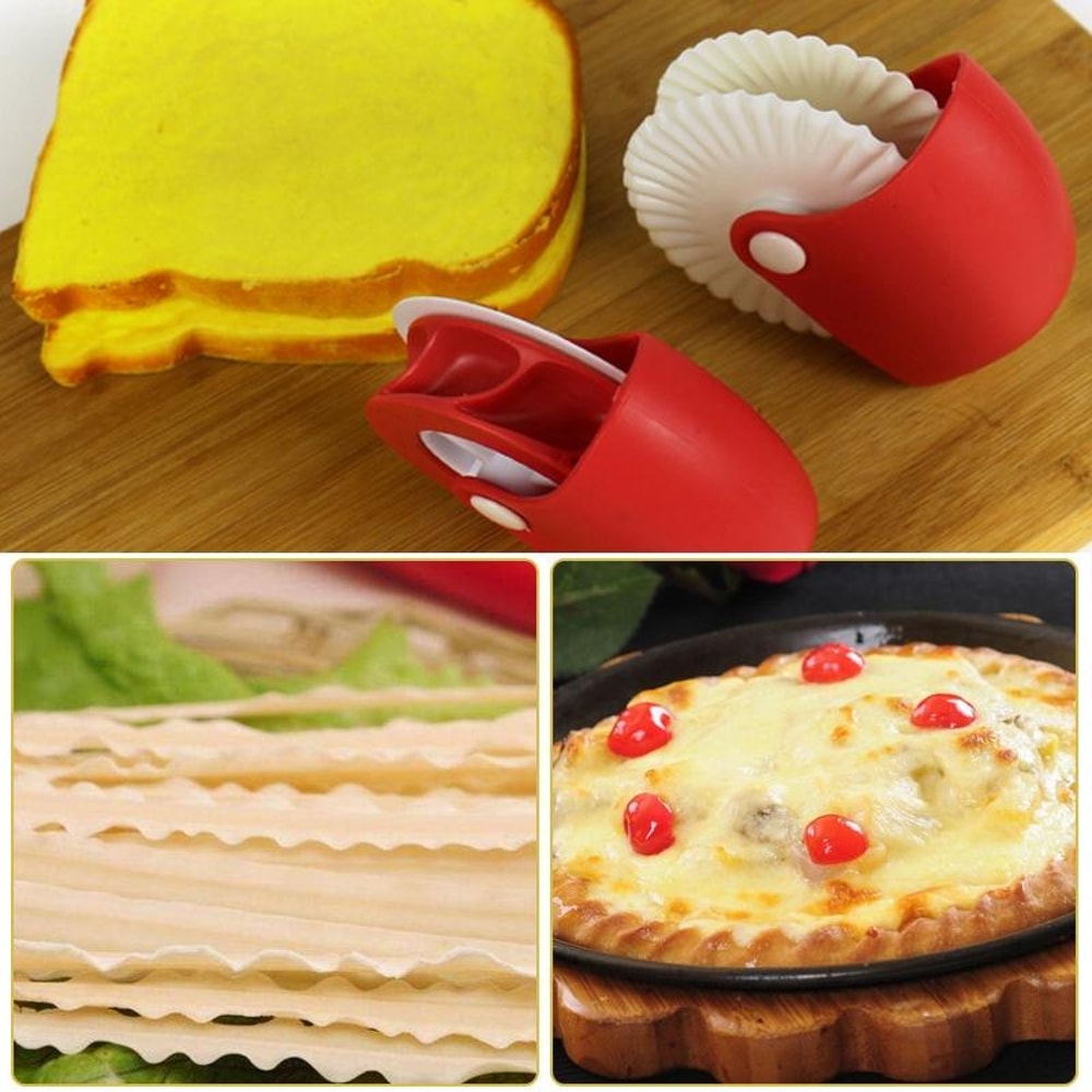Manual Pasta Cutter Rolling Wheel For Homemade Noodles And Pizza 5