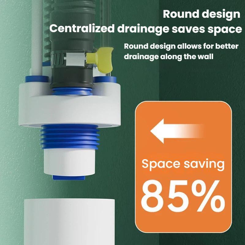 Universal PVC Anti Odor Seal Plug for Kitchen & Drain Systems