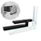 Retractable Folding Microwave Bracket Heavy Duty Adjustable Kitchen Shelf
