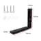 Retractable Folding Microwave Bracket Heavy Duty Adjustable Kitchen Shelf