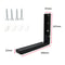 Retractable Folding Microwave Bracket Heavy Duty Adjustable Kitchen Shelf