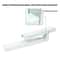 Retractable Folding Microwave Bracket Heavy Duty Adjustable Kitchen Shelf