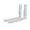 Retractable Folding Microwave Bracket Heavy Duty Adjustable Kitchen Shelf