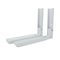Retractable Folding Microwave Bracket Heavy Duty Adjustable Kitchen Shelf