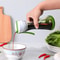 Premium Salad Dressing Shaker Bottle with Measuring Scale Spill Proof Vinegar & Sauce Mixer