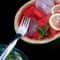 Premium Watermelon Slicer Stainless Steel Fruit Cutter With Fork Easy Kitchen Fruit Cutting Tool 1