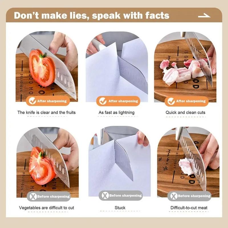 Kitchen Knife Sharpener Quick Manual Sharpening Tool 2
