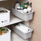 Wall Mounted Spice Drawer Rack Space Saving No Drill Kitchen Storage Organizer 4