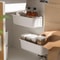Wall Mounted Spice Drawer Rack Space Saving No Drill Kitchen Storage Organizer 5