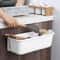 Wall Mounted Spice Drawer Rack Space Saving No Drill Kitchen Storage Organizer 1