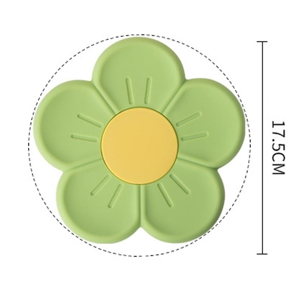 Cherry Blossom Silicone Heat Resistant Mat For Kitchen Baking 7