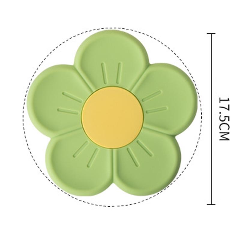 Cherry Blossom Silicone Heat Resistant Mat For Kitchen Baking 7