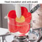Cherry Blossom Silicone Heat Resistant Mat For Kitchen Baking 5