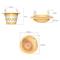 Household Kitchen Sink Residue Strainer Foldable Anti Clogging Floor Drain Filter 6