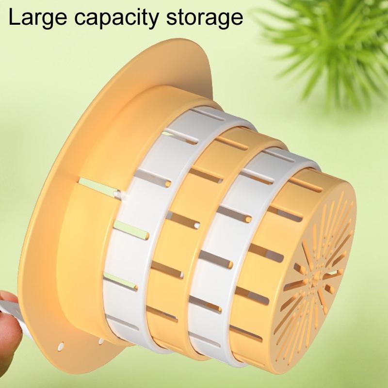 Household Kitchen Sink Residue Strainer Foldable Anti Clogging Floor Drain Filter 3