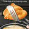 Premium Stainless Steel Fish Grill Spatula With Locking Handle 3