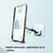 Foldable Wall Mount Mobile Phone Holder For Bathroom Kitchen 2