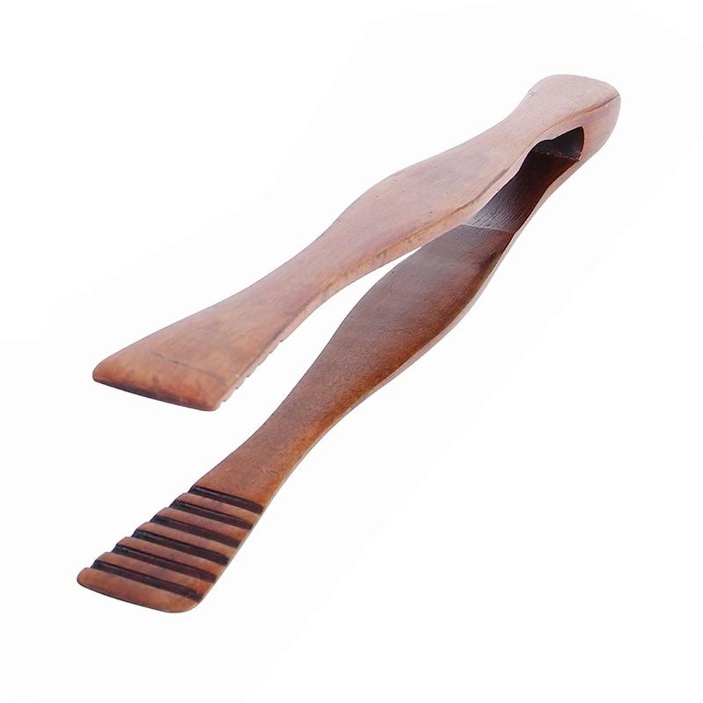 Premium Wooden Food Clip Kitchen Barbecue Utensil For Pastry Bread 7