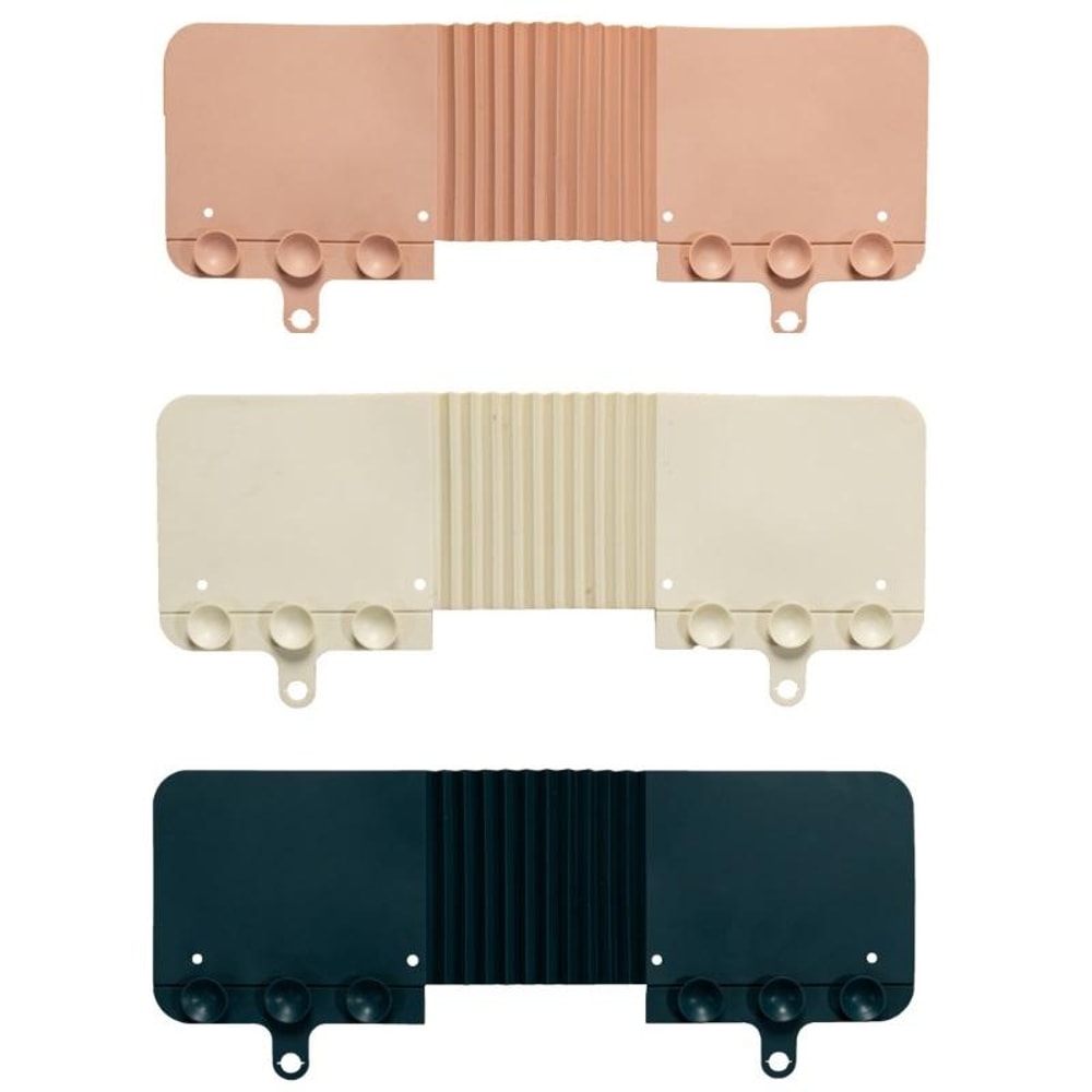 Foldable Kitchen Sink Splash Guard Flaps With Suction Cups 0