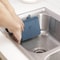 Foldable Kitchen Sink Splash Guard Flaps With Suction Cups 1