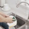 Foldable Kitchen Sink Splash Guard Flaps With Suction Cups 2