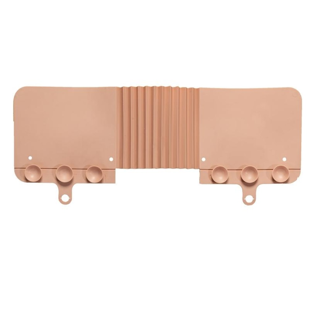 Foldable Kitchen Sink Splash Guard Flaps With Suction Cups 4