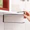 Premium Door Cabinet Hanging Paper Towel & Cling Film Rack