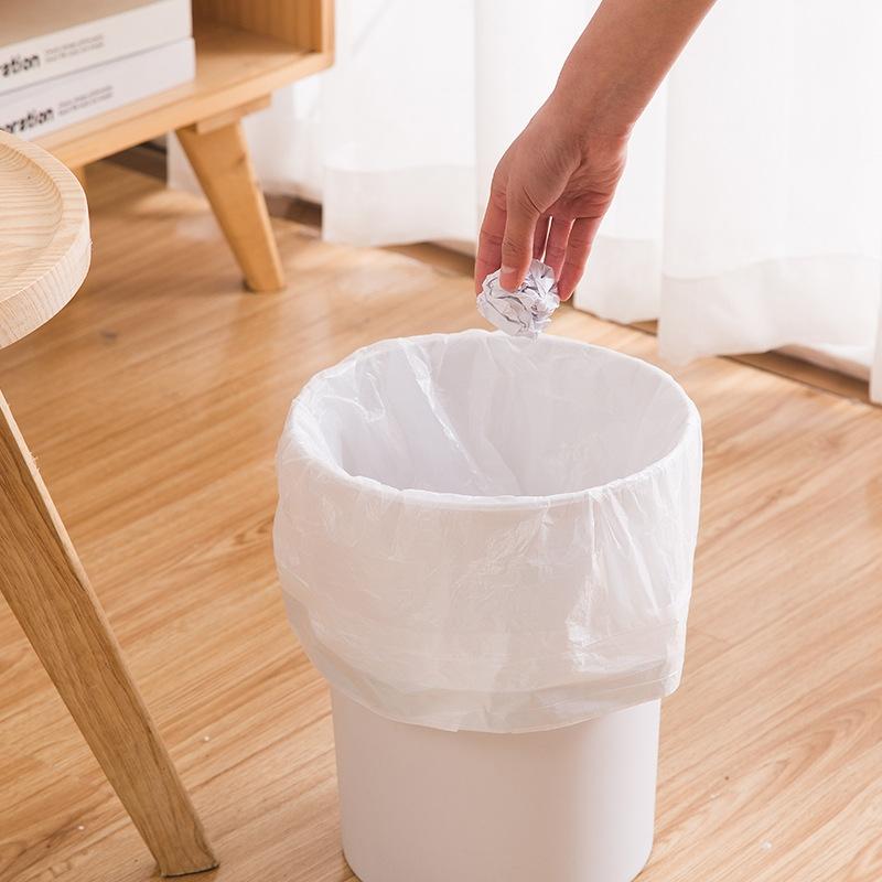 Thickened Portable Drawstring Garbage Bags Automatic Closing Trash Bags For Kitchen Home 1