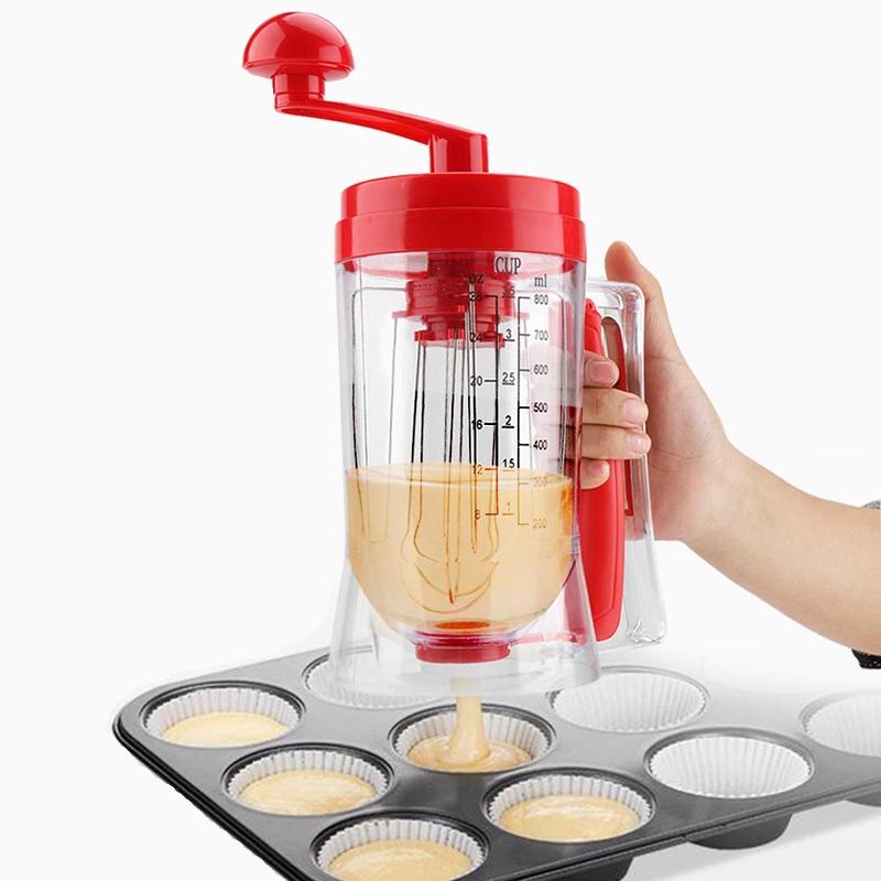 Premium Hand Operated Batter Dispenser for Baking & Pancakes