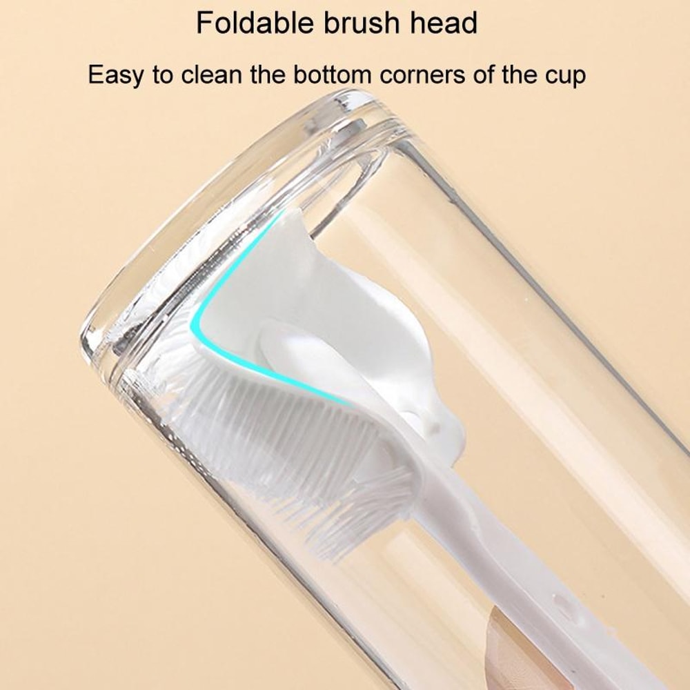 Premium Long Reach Kitchen Bottle Cleaning Brush Deep Clean Long Handle Bottle Brush 8