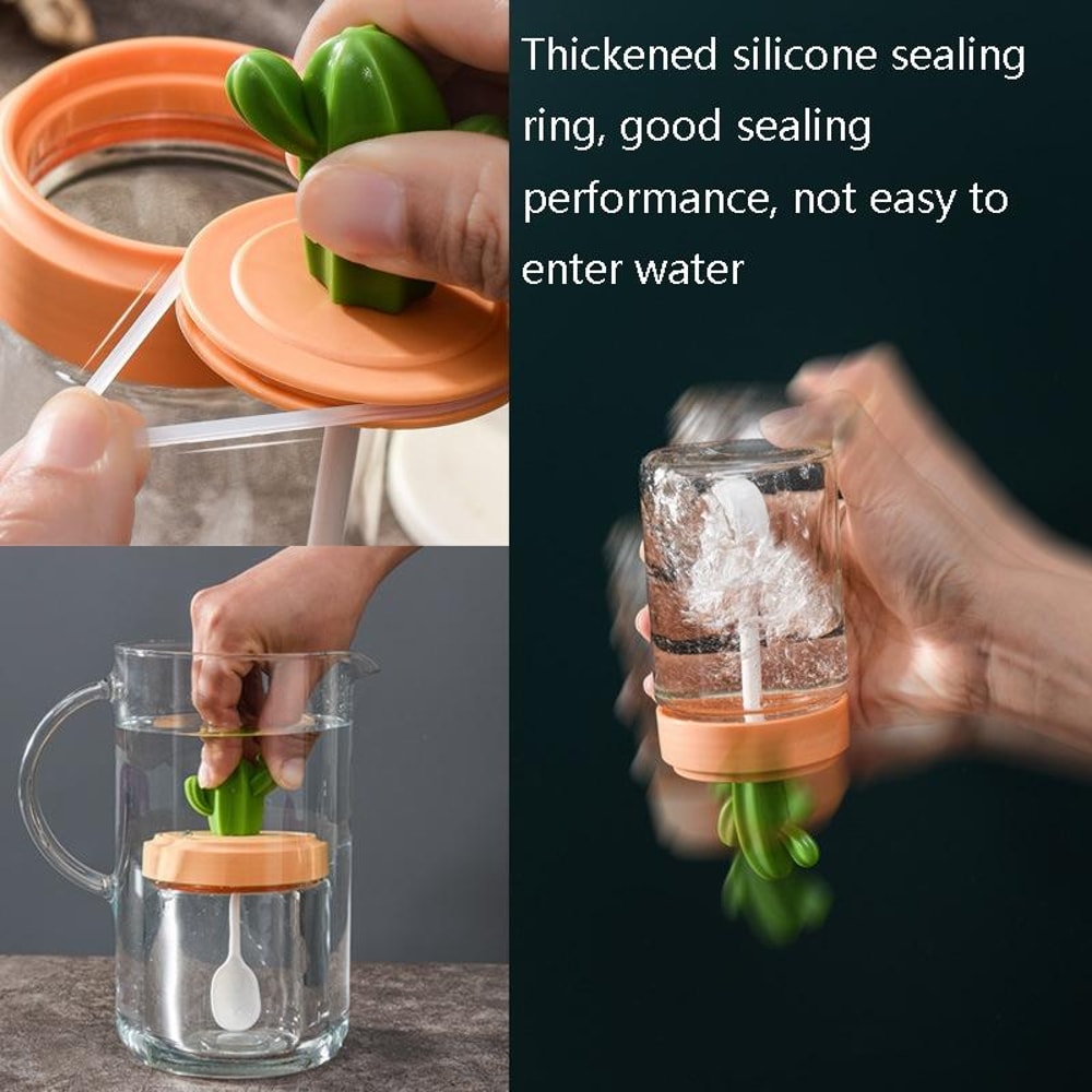 Cactus Layered Kitchen Seasoning Bottle Set Spice Organizer 3
