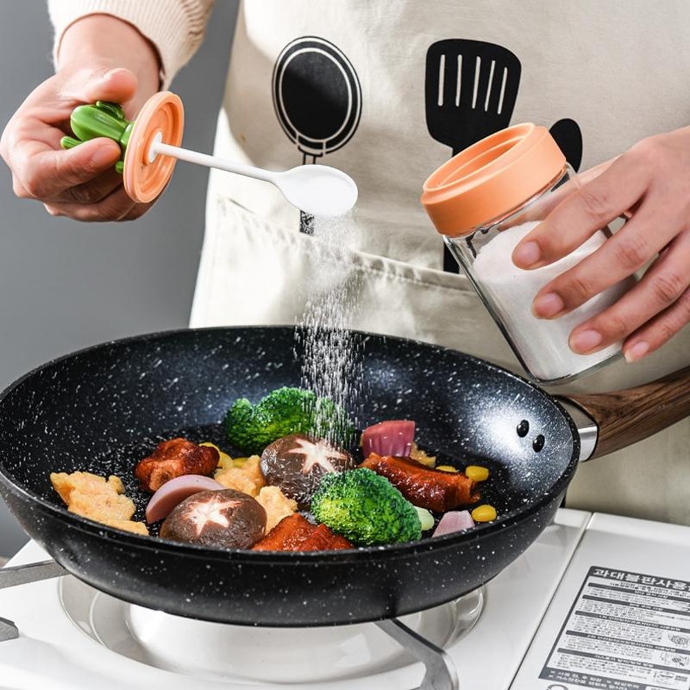 Cactus Layered Kitchen Seasoning Bottle Set Spice Organizer 5