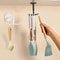 Rotating Claw Kitchen Storage Hook Multifunctional Wall Organizer 3
