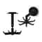 Rotating Claw Kitchen Storage Hook Multifunctional Wall Organizer 6