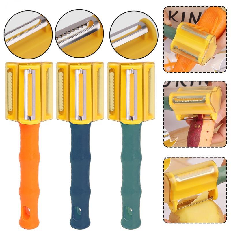 Stainless Steel Vegetable Fruit Peeler Knife Ergonomic Kitchen Tool 2