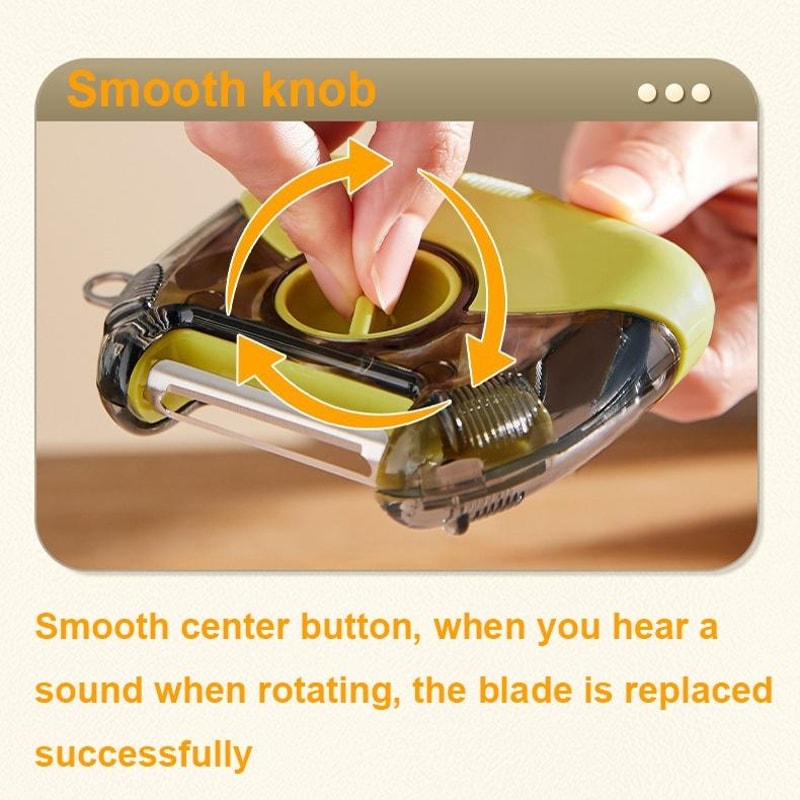 Rotary Peeler Fruit Grater For Easy Kitchen Prep 1